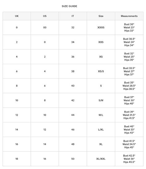 burberry her small size|burberry size chart women's.